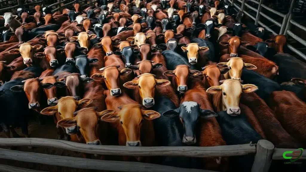 Santa Helena leva gado Devon de alta genética ao Mato Grosso do Sul