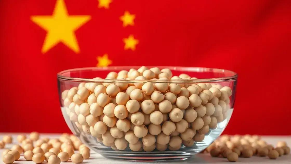 Soja brasileira ganha força e quase duplica exportações para a China em 2025