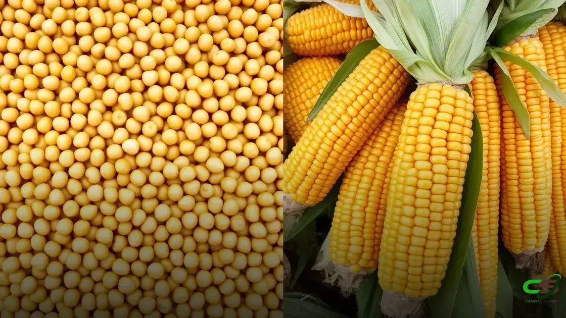 Soja sobe no mercado internacional enquanto milho enfrenta baixa demanda no Brasil