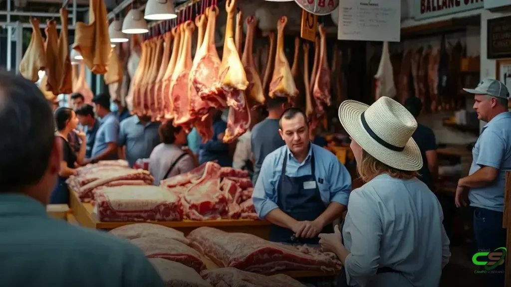 Tarifas de até 147% impactam exportação de carne bovina dos EUA para a China