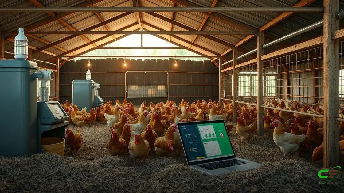 tecnologia acessível para melhorar a granja ovo