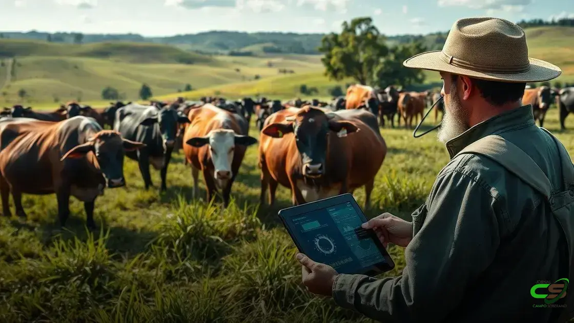 Tecnologias para monitorar o bem-estar do gado Tecnologias para monitorar o bem-estar do gado