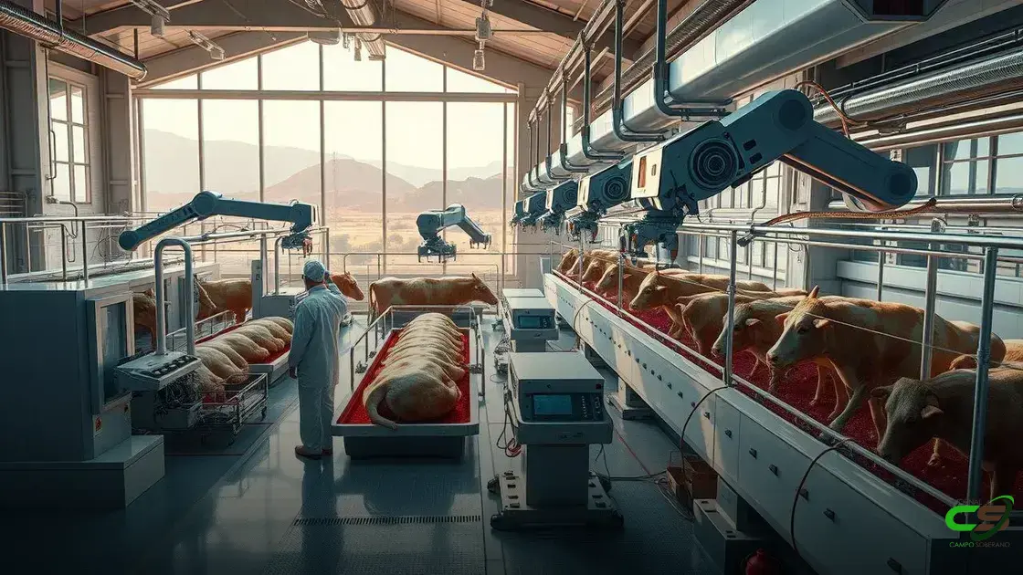 Tendências e inovações no setor de abate bovino