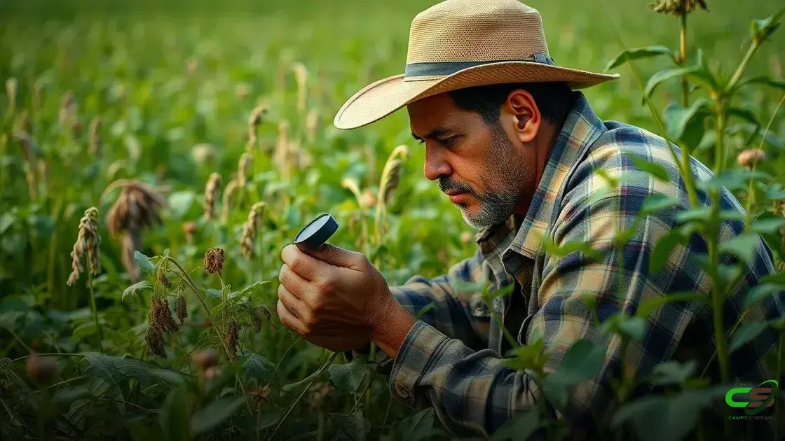 Tipo de ervas daninhas: saiba identificar e controlar as mais comuns no seu campo