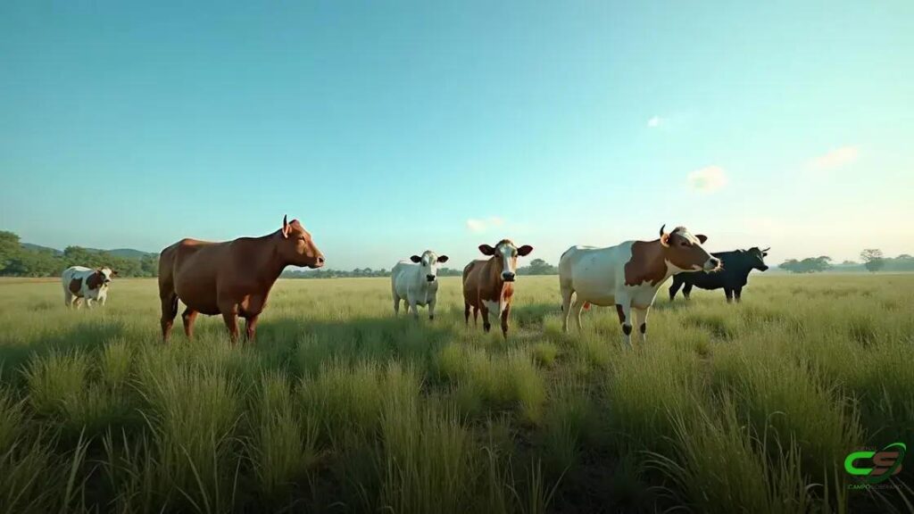 tipos de capim: como escolher o ideal para pastagem e gado tropical