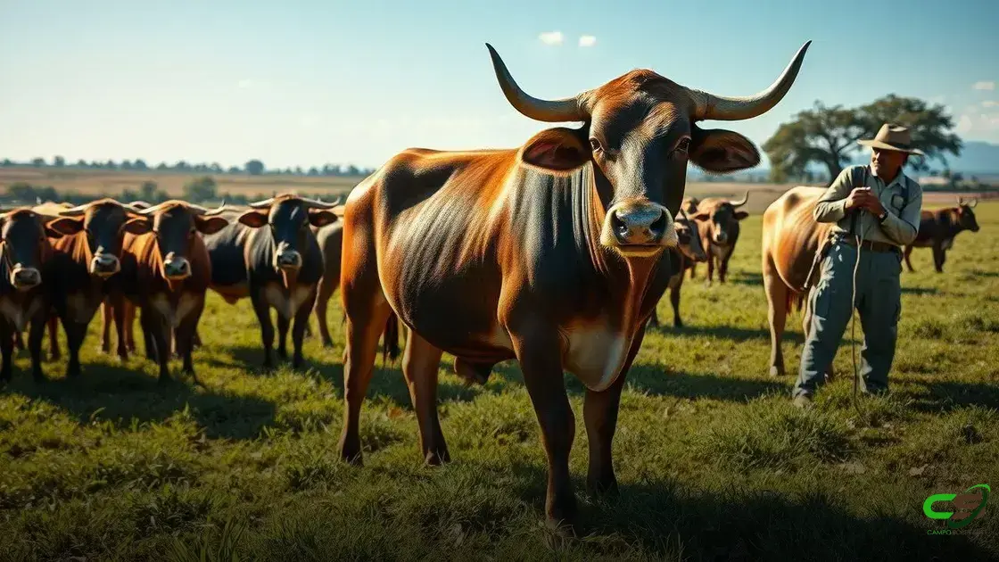 Touro Nelore PO: Como garantir a genética ideal para seu rebanho crescer mais forte