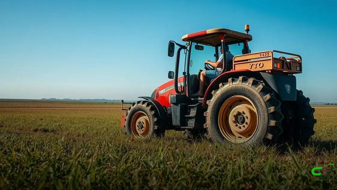 tratores yto: 7 dicas para escolher e manter seu equipamento no campo