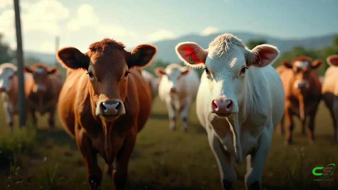 diferença de valor entre bezerros de corte e leiteiros