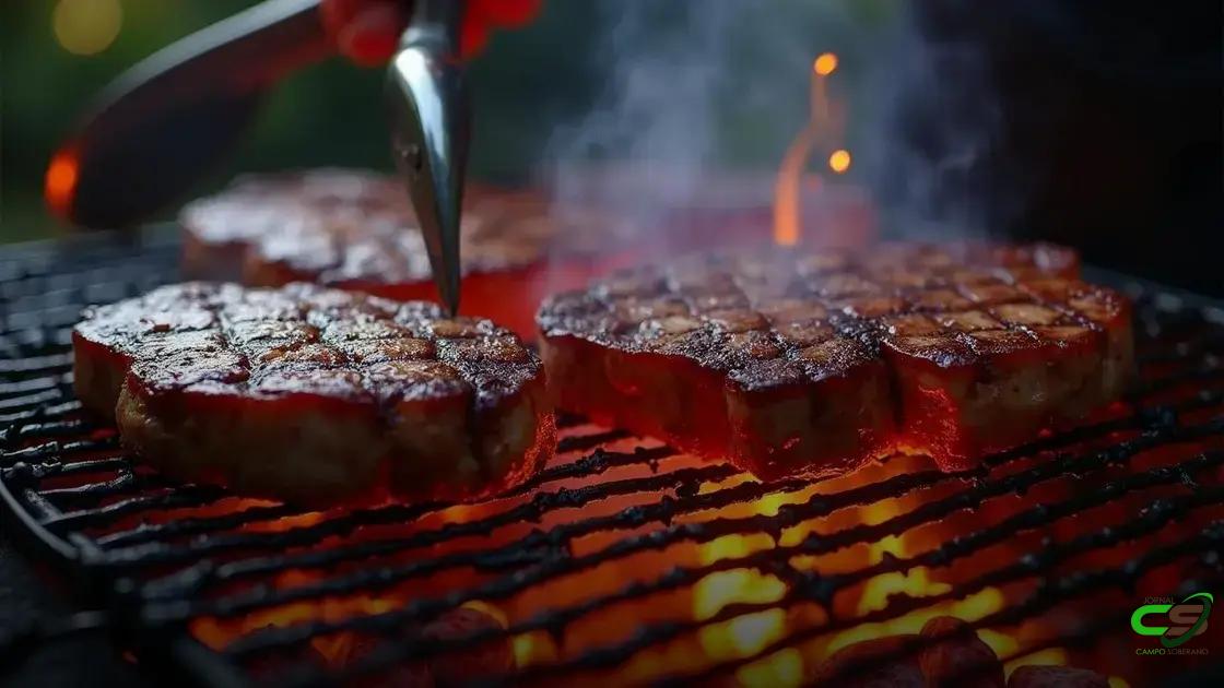 dicas de espetar e grelhar sem perder o suco da carne