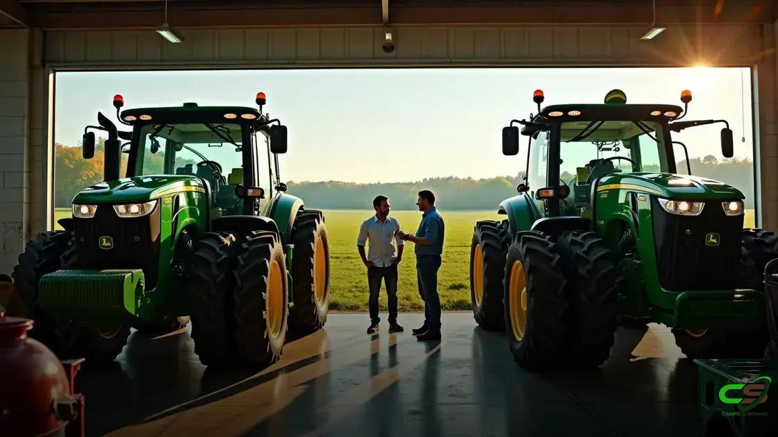 como escolher o trator john deere ideal para sua propriedade