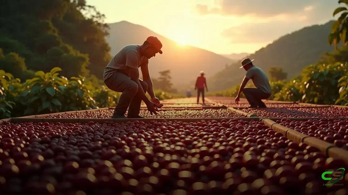 Processos de produção que elevam o valor do café