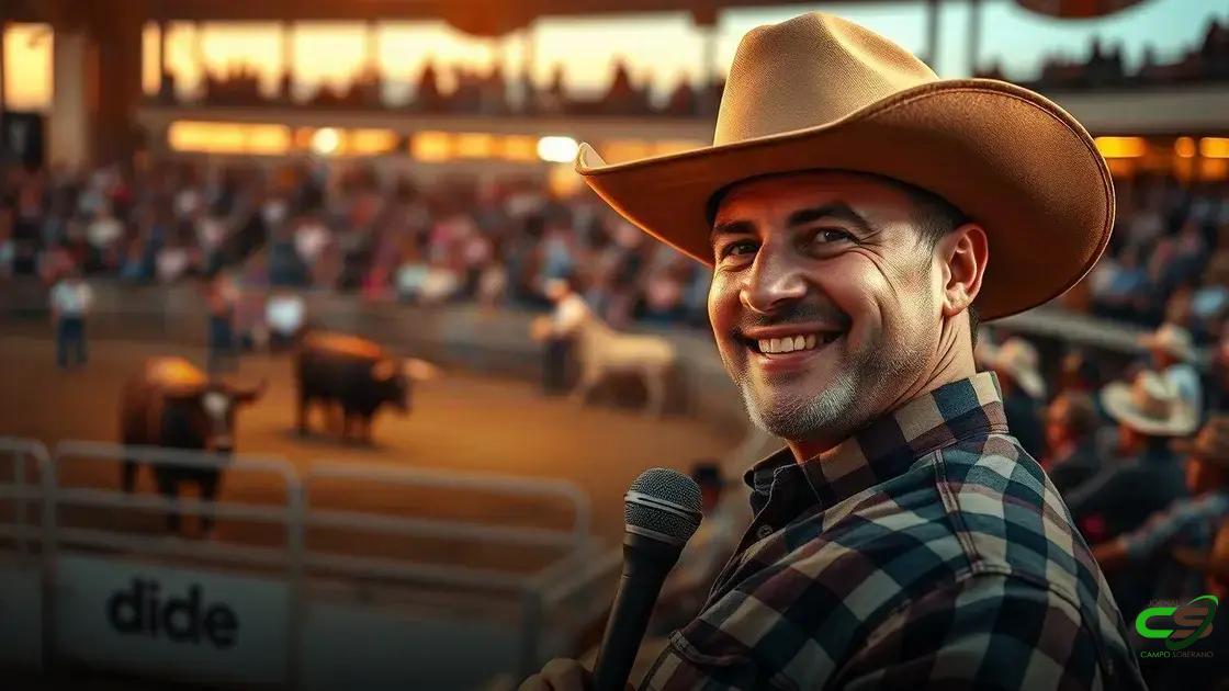 A importância do improviso durante o evento