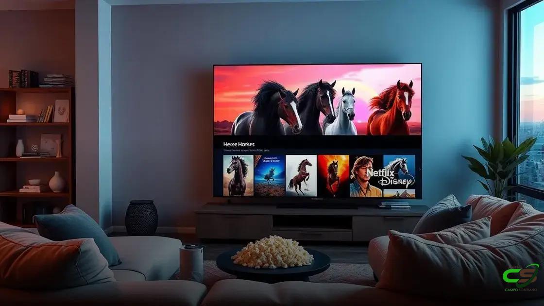 onde assistir filmes de cavalo no streaming hoje