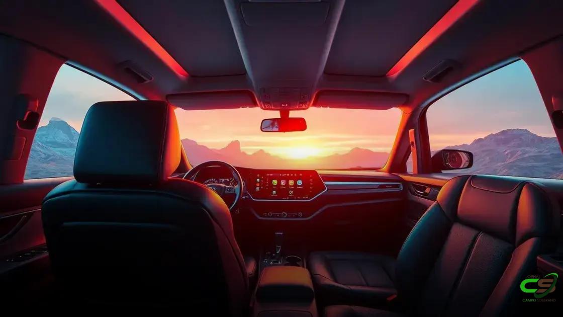 conforto, tecnologia e conectividade do modelo conforto, tecnologia e conectividade do modelo