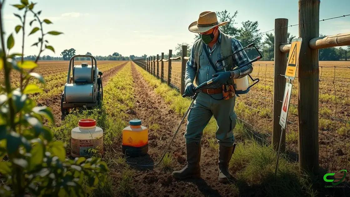 uso de produtos químicos: quando e como aplicar uso de produtos químicos: quando e como aplicar