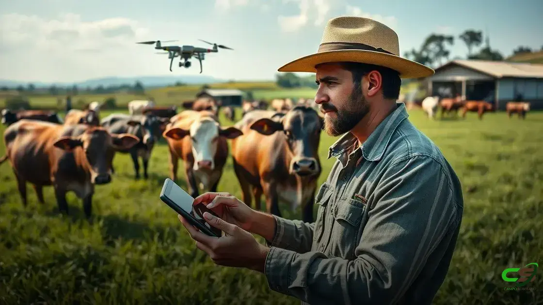 Utilização de tecnologias na criação de gado