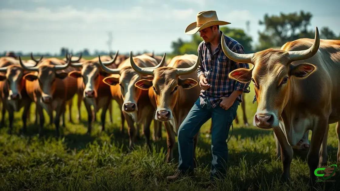 vaca de chifres: 7 dicas para manejar melhor seu gado e evitar prejuízos