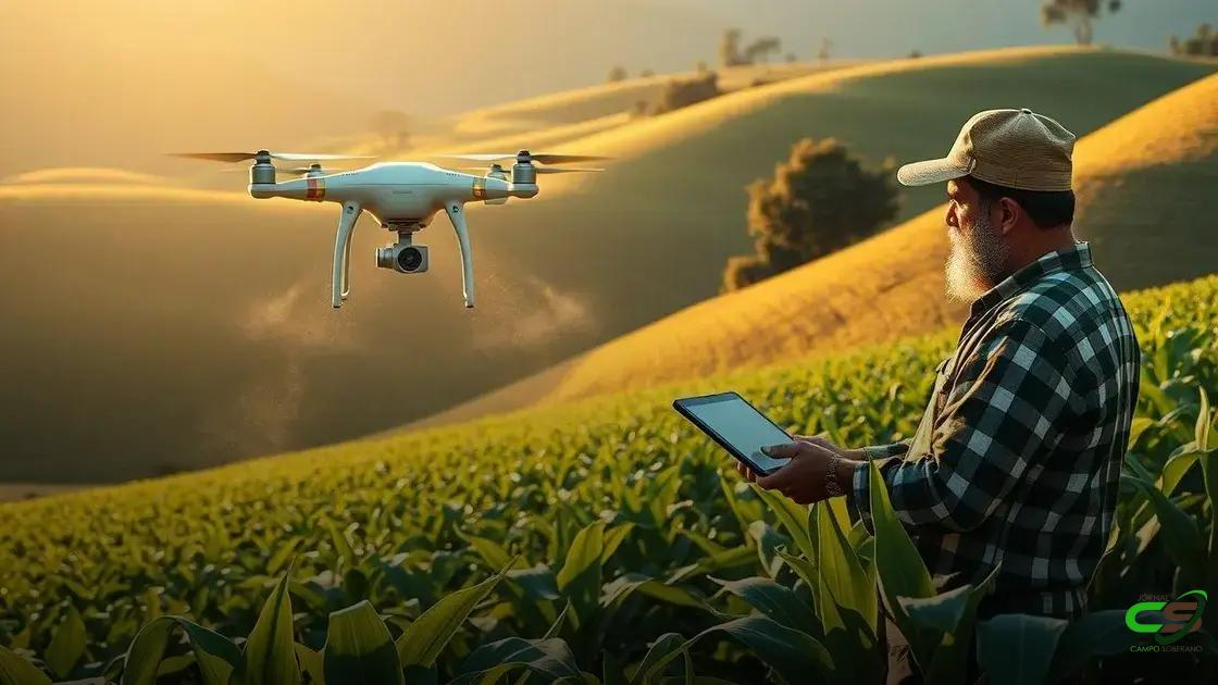vantagens da automação e monitoramento aéreo rural