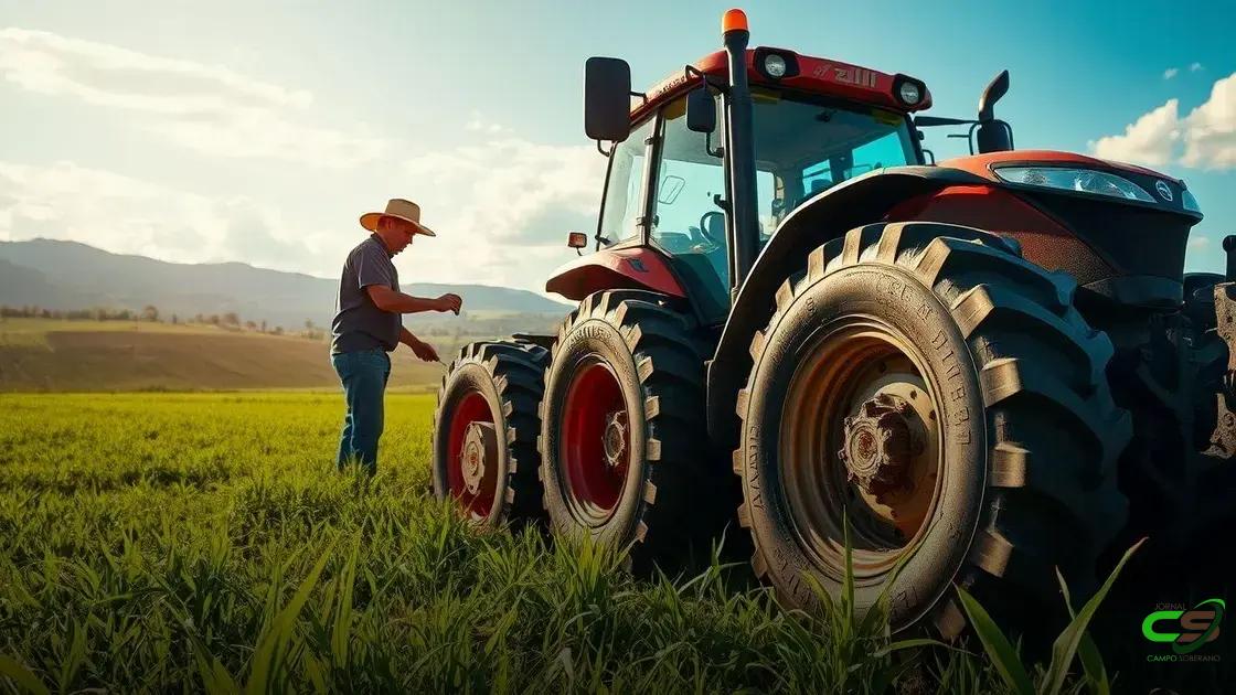 zilli pneus: 5 dicas pra economizar e manter o trator no campo