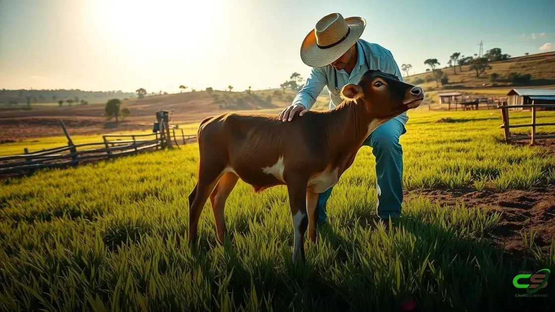 Cuidados com a saúde e vacinação da bezerra Cuidados com a saúde e vacinação da bezerra