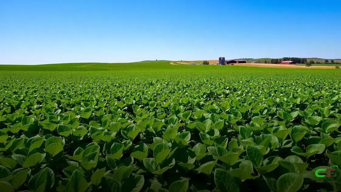EUA avança no plantio de soja, supera média histórica e projeta produção recorde