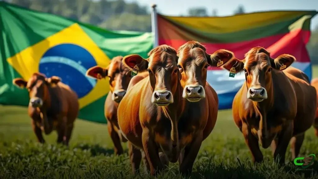 Primeira exportação de embriões de Boran do Paraguai reforça potencial da raça no Brasil