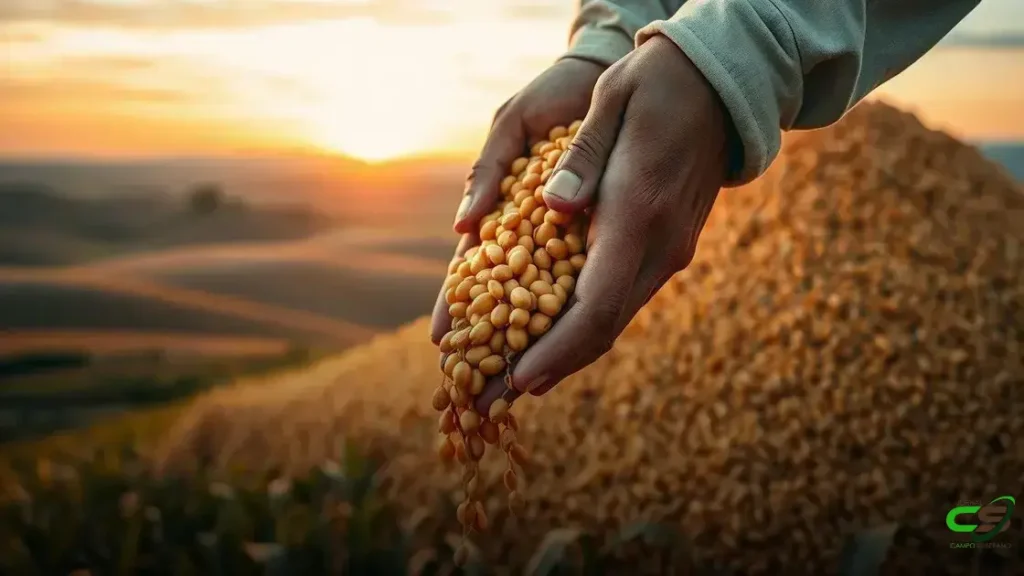 Produção de soja em 2025 atinge recorde e lidera safra no Brasil