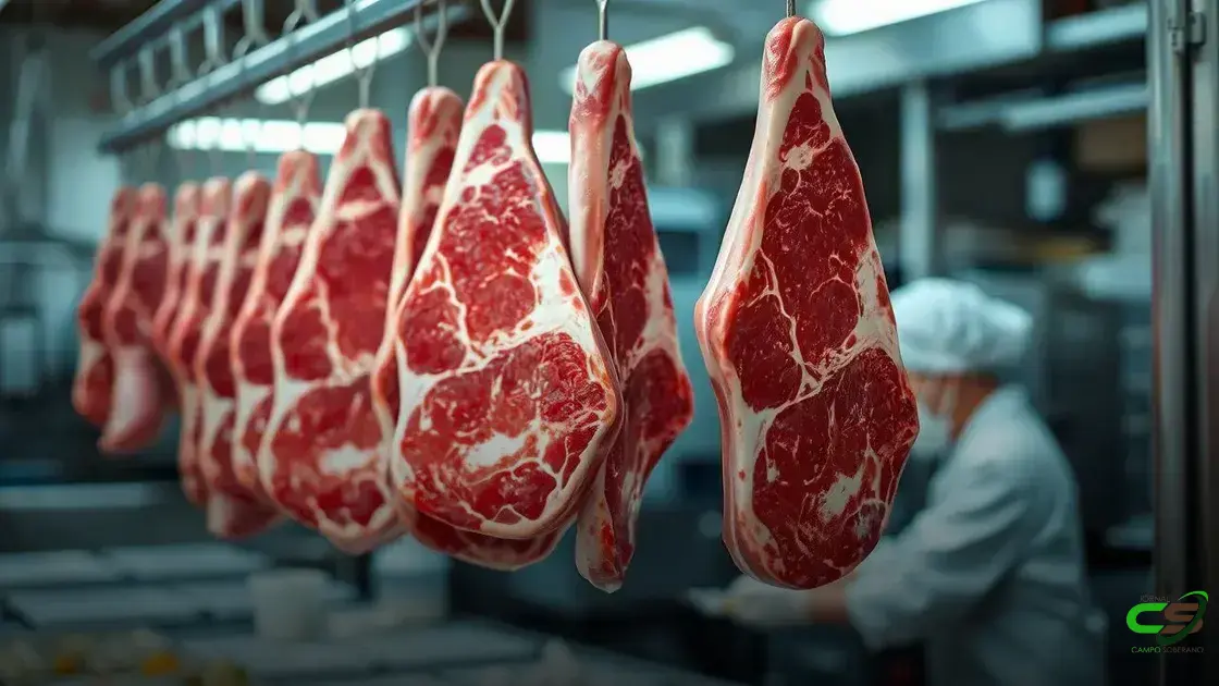 Produção recorde de carne brasileira em 2025 e maior diversificação nas exportações