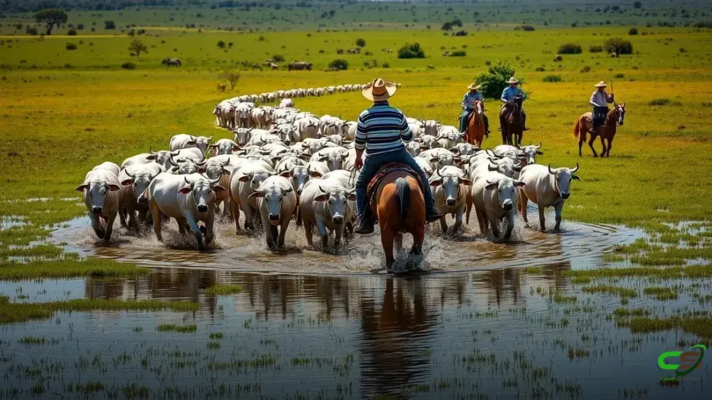 Tragédia no Pantanal: Jovem peão morre ao atravessar rio de cavalo em Aquidauana