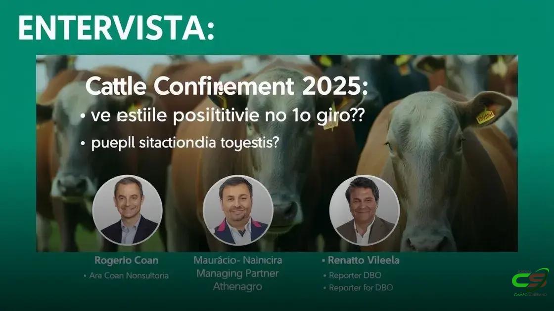 Confinamento 2025: perspectivas e estratégias para o setor pecuário