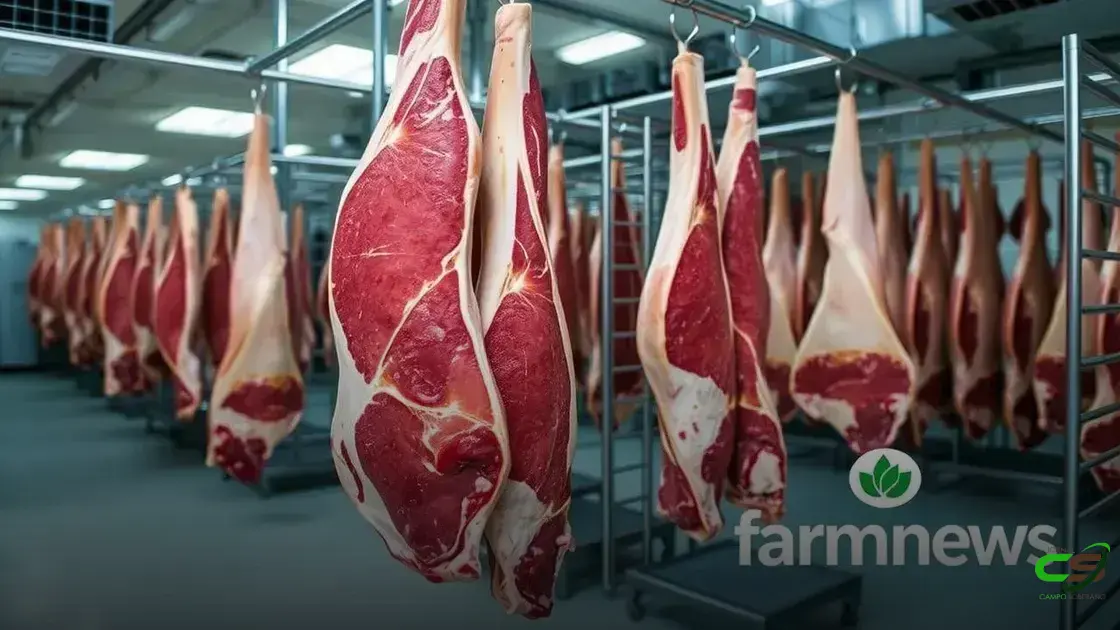 Exportação de carne bovina do Brasil inicia julho de 2025 em alta