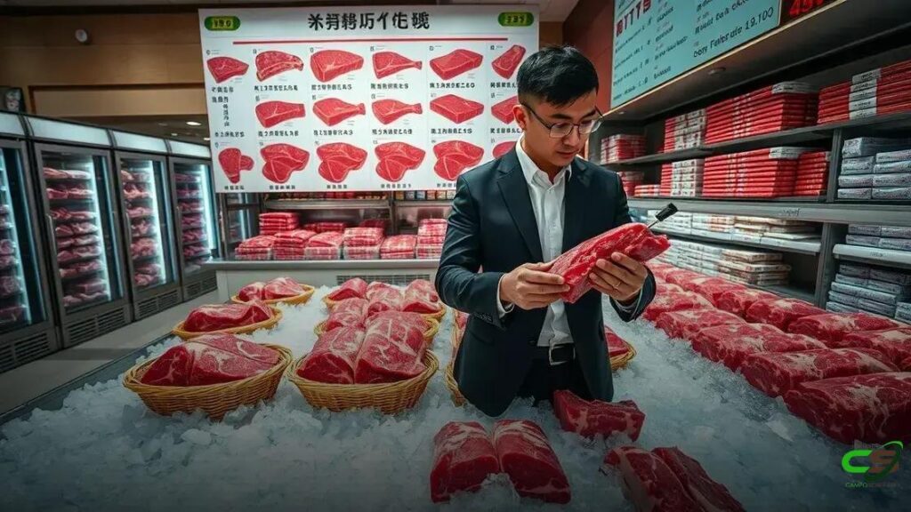 Exportações de carne bovina dos EUA para a China despencam devido às altas tarifas