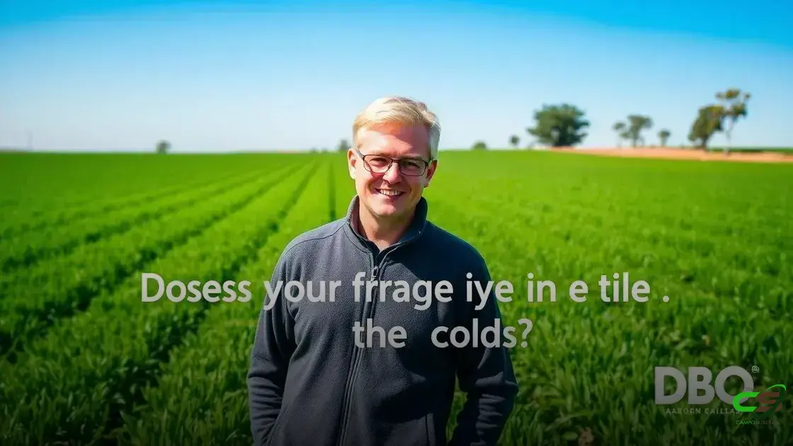 Frio no pasto: como ele impacta a produtividade da sua forrageira