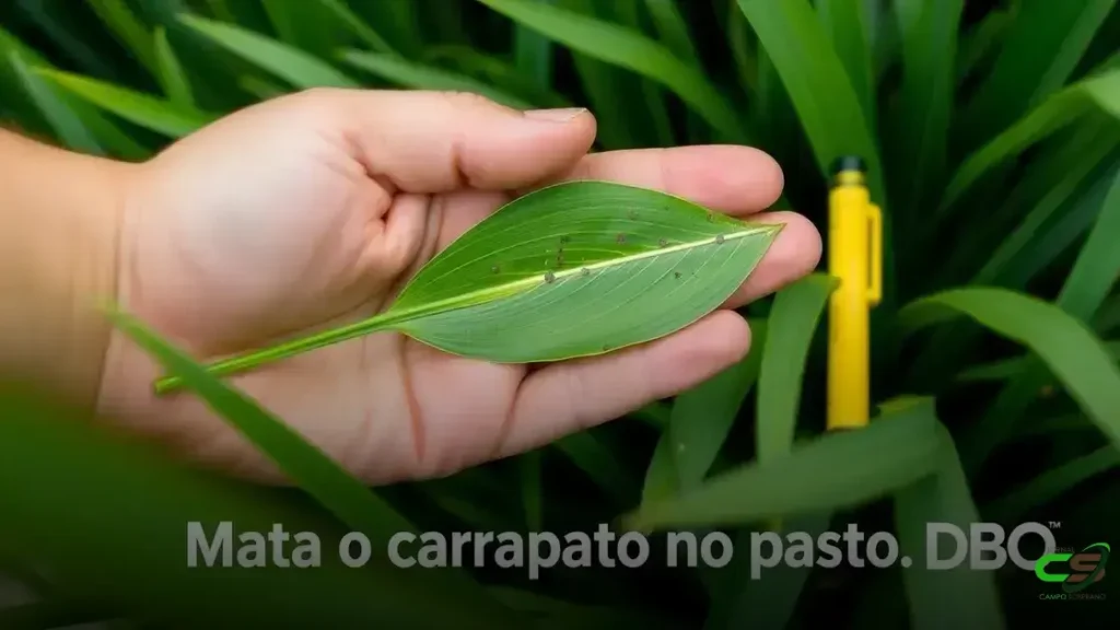Inovação interrompe ciclo do carrapato direto na pastagem