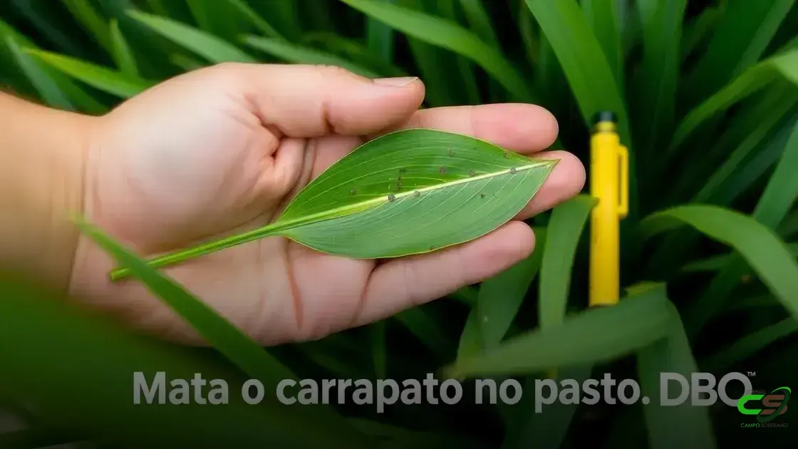 Inovação interrompe ciclo do carrapato direto na pastagem
