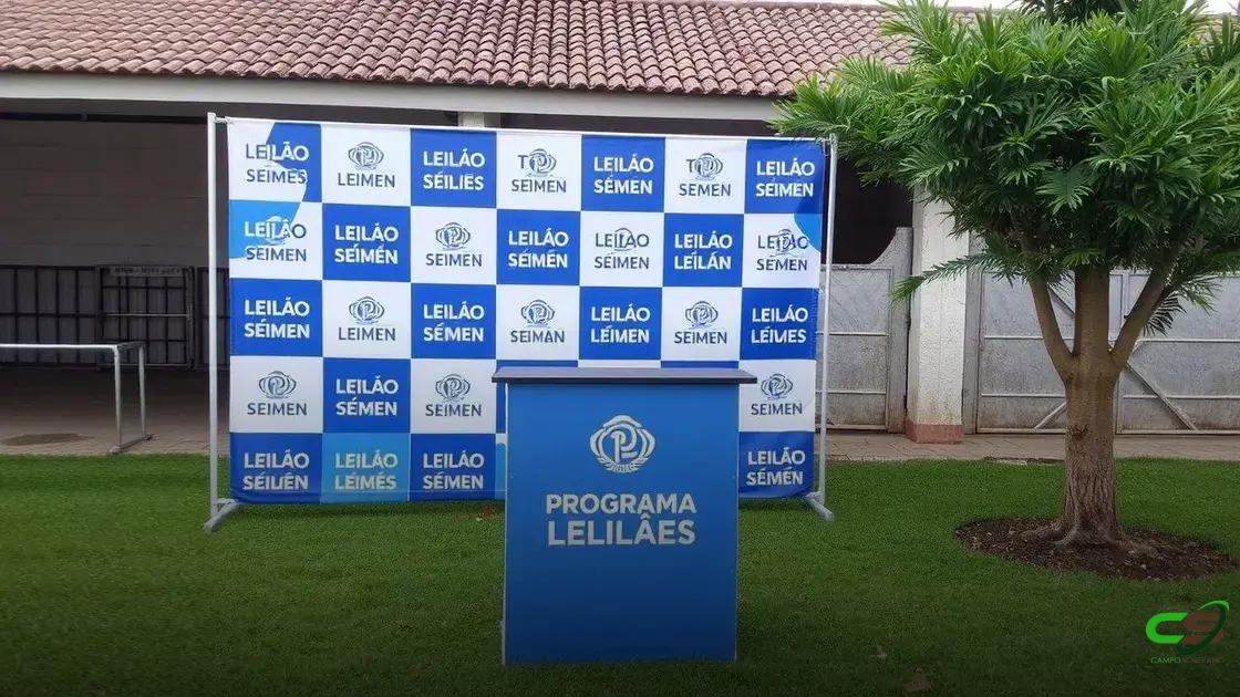 Leilão de sêmen bovino conquista espaço na pecuária brasileira