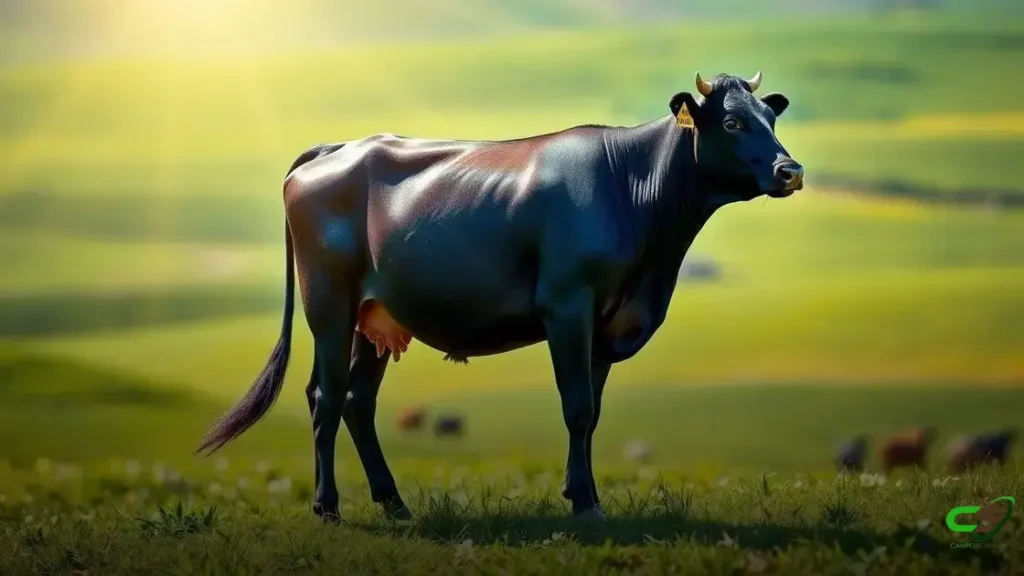 Novilha Brangus da cabeceira da VPJ Pecuária é um dos destaques do 1° Leilão Sapucaia 3G