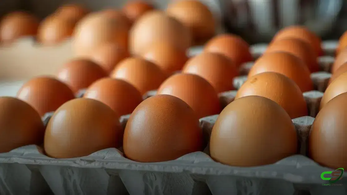 Ovos: preços encerram 1ª quinzena de julho em queda; setor se atenta a tarifas