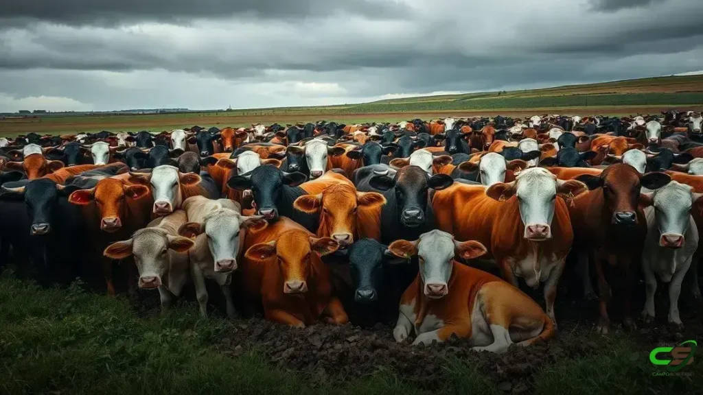 Preços do boi gordo hoje derretem após incertezas com tarifa Trump