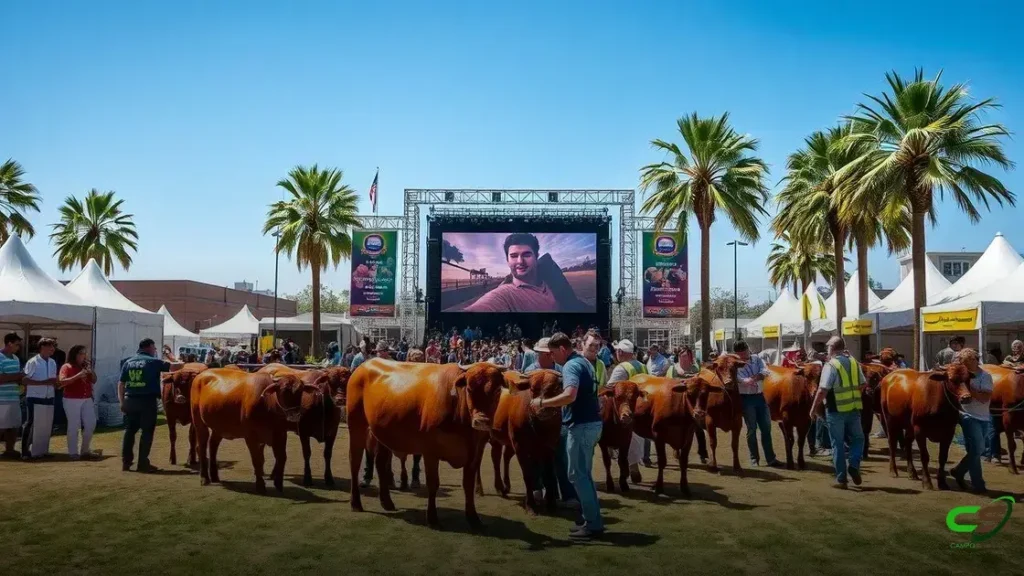 Santa Gertrudis lidera a Feicorte e confirma força no campo 2 Santa Gertrudis lidera a Feicorte e confirma força no campo
