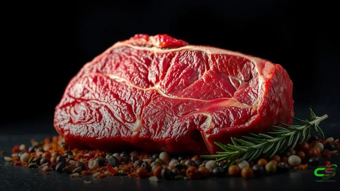 Alta no consumo de carne bovina aumenta dependência dos EUA em importações