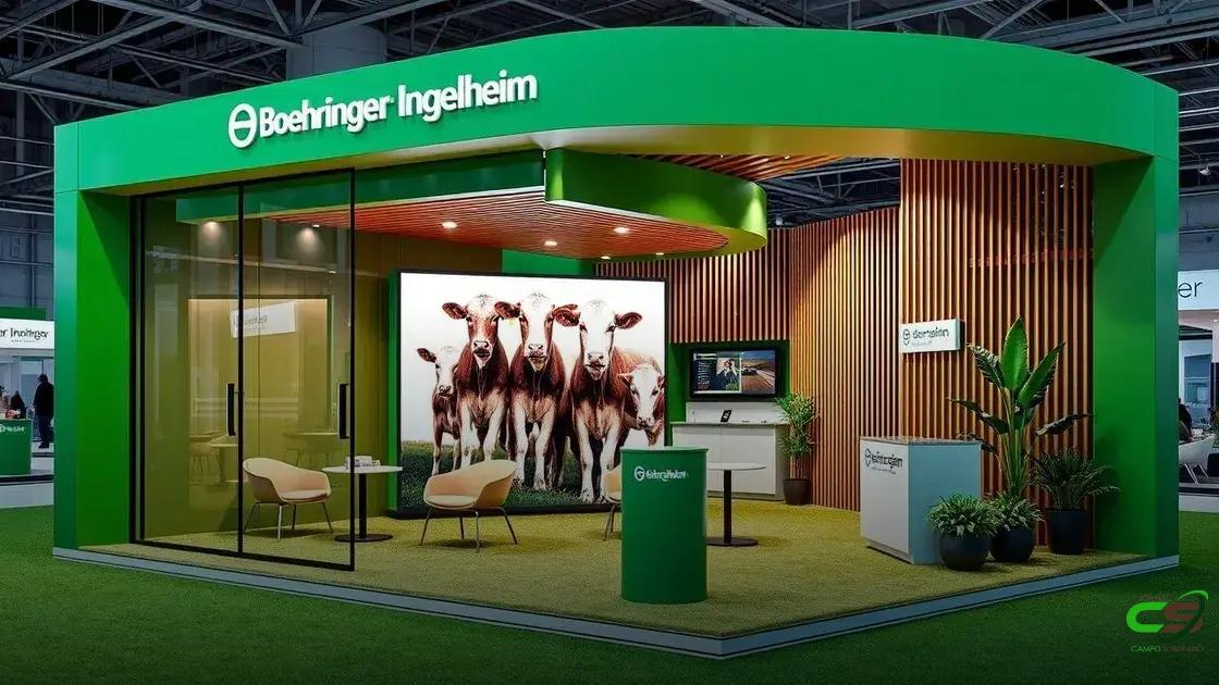 Boehringer Ingelheim anuncia retorno à Agroleite 2025 com foco em saúde do gado leiteiro