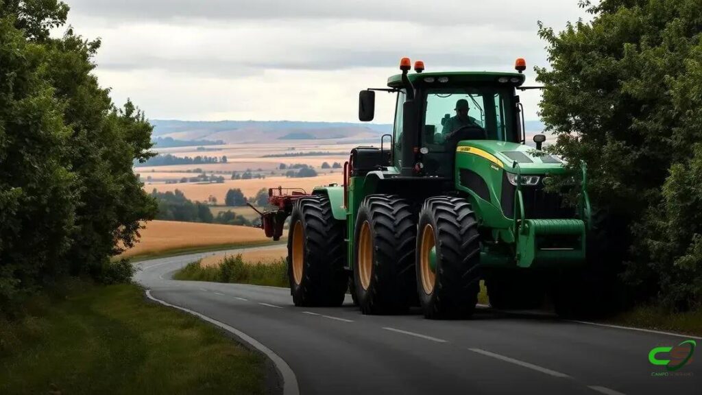 Novas regras de trânsito de máquinas agrícolas otimizam segurança nas rodovias