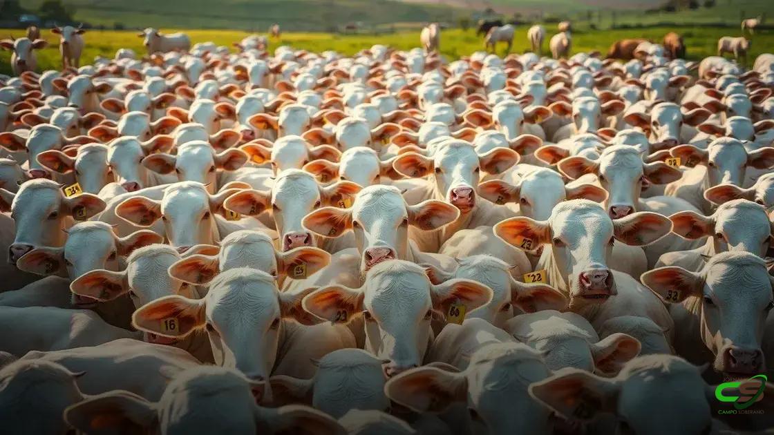 Programa de rastreabilidade de bovinos avança no Brasil com novo cronograma