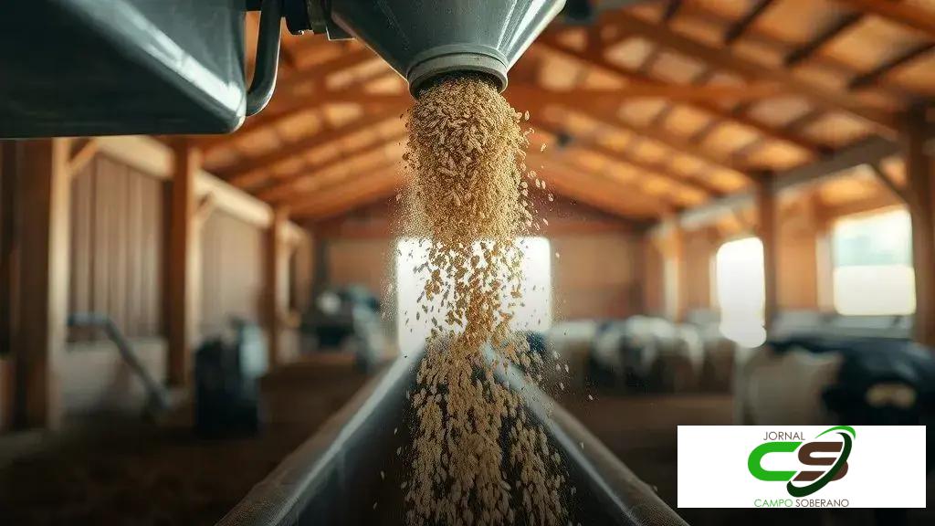 Alimentação Animal cresce 2,2% e impulsiona a pecuária no Brasil