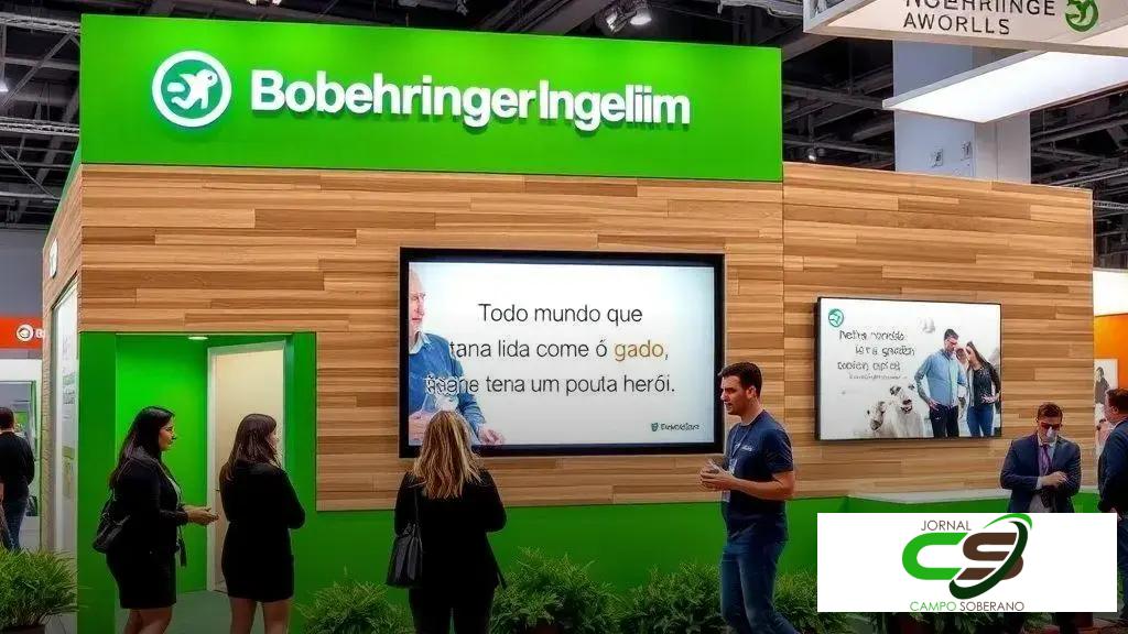 Boeehringer Ingelheim estreia espaço novo na Expointer 2025 com agenda cheia; veja vídeo