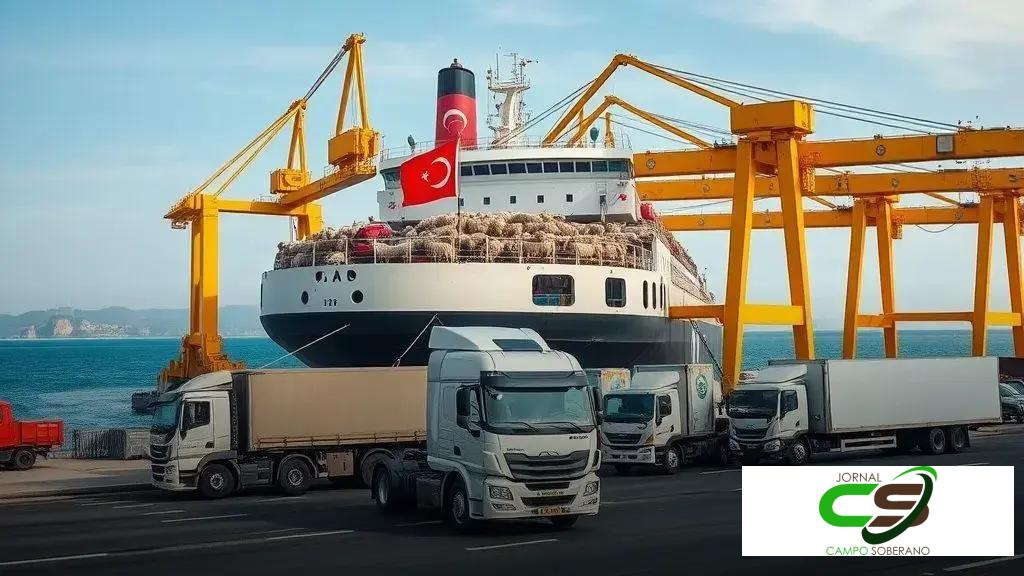 Brasil retoma exportação de gado vivo para a Turquia com 21,9 mil cabeças