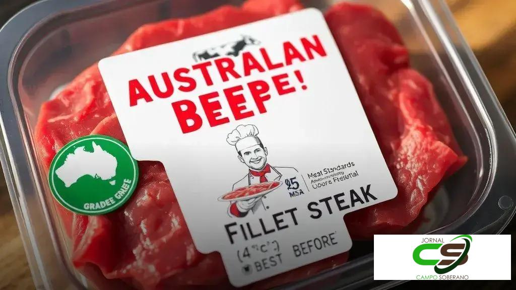 Carne australiana conquista espaço na China após medidas de Trump