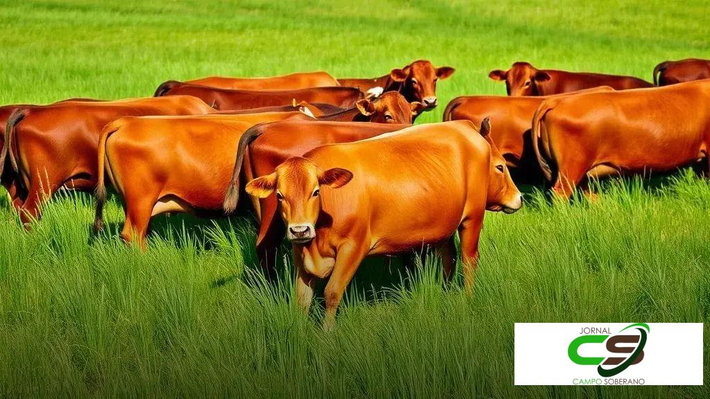 Gado tropicalizado: como Santa Gertrudis impulsiona peso e rusticidade