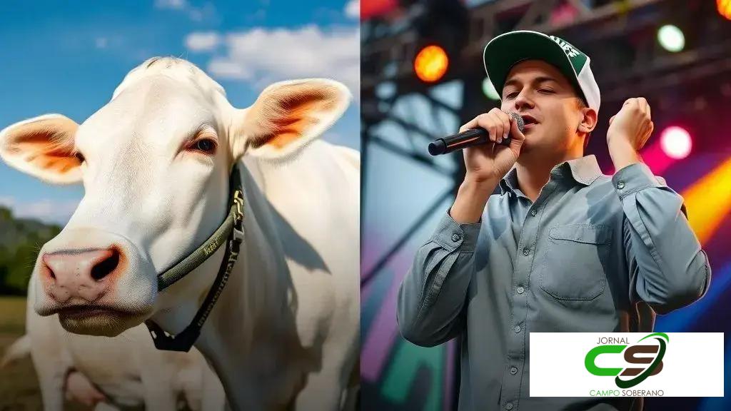 Murilo Huff conquista à elite da pecuária com genética Nelore de R$ 24 milhões